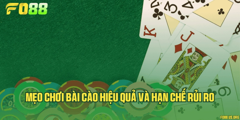 Mẹo chơi bài cào hiệu quả và hạn chế rủi ro